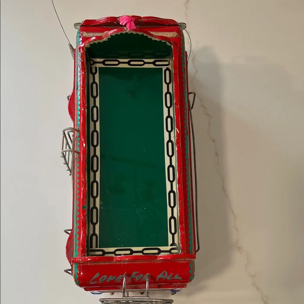 Hand-Painted wooden Decorative Pakistani Truck - Picture 9 of 9